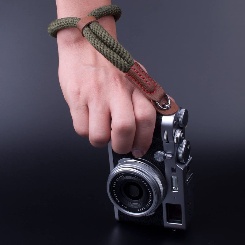 VKO Camera Wrist Strap,Hand Strap lanyard for DSLR SLR Mirrorless Camera Rope Adjustable Safety Strap(Green) - Image 4